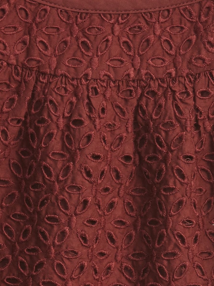 GAP Strappy Eyelet Tílko Červená - 98-110 - obrázek 3