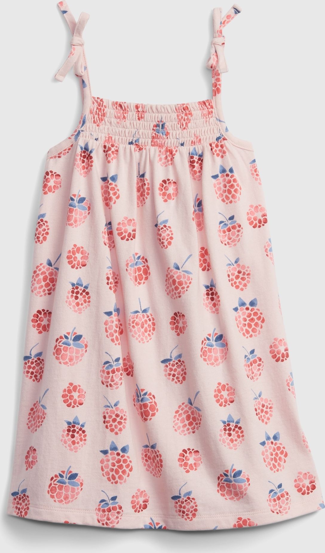 GAP Tie Smock Šaty dětské Růžová - 80-86 - obrázek 1