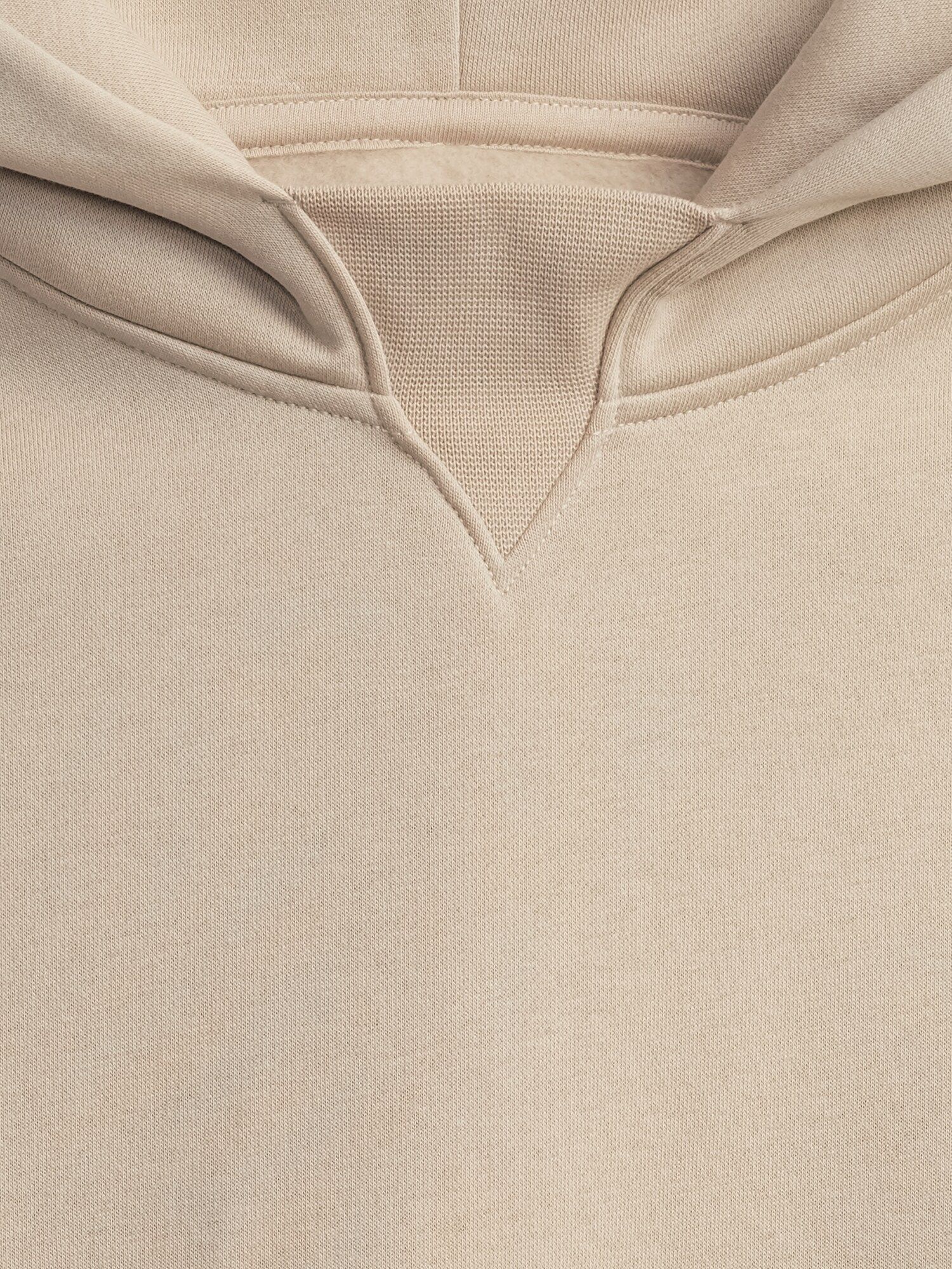 Béžová klučičí dětská mikina hoodie GAP - 128 - obrázek 2