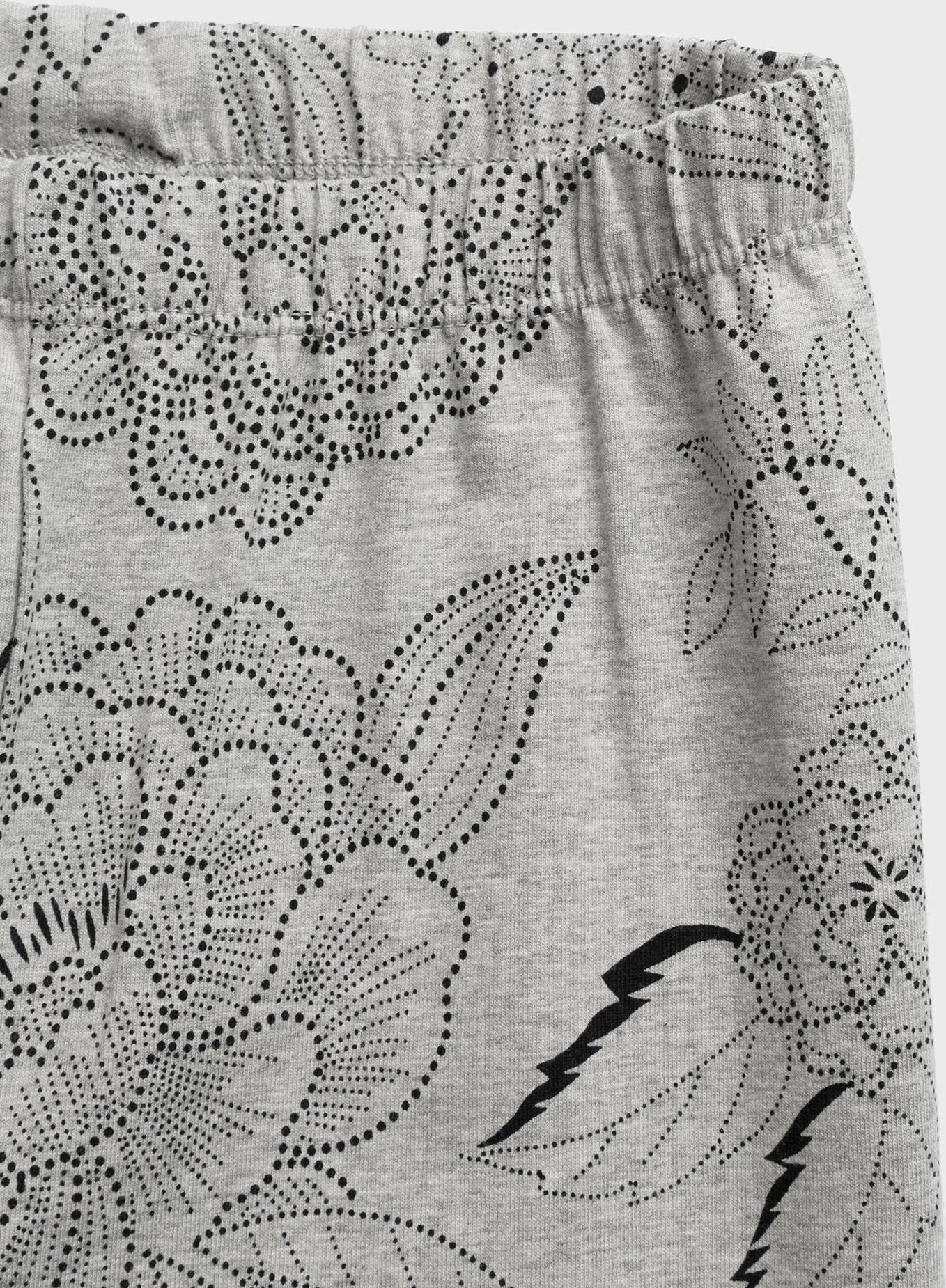 Šedé holčičí dětské tepláky leggings GAP - 98-110 - obrázek 3