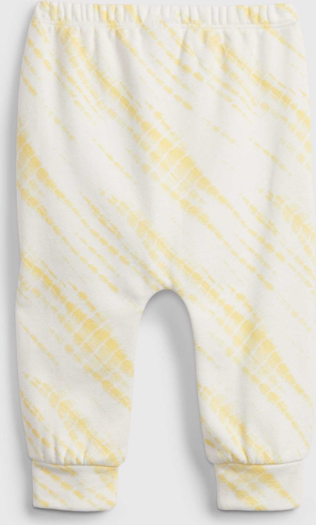 Žluté holčičí baby tepláky arch novelty soft joggers GAP - 50-62 - obrázek 2