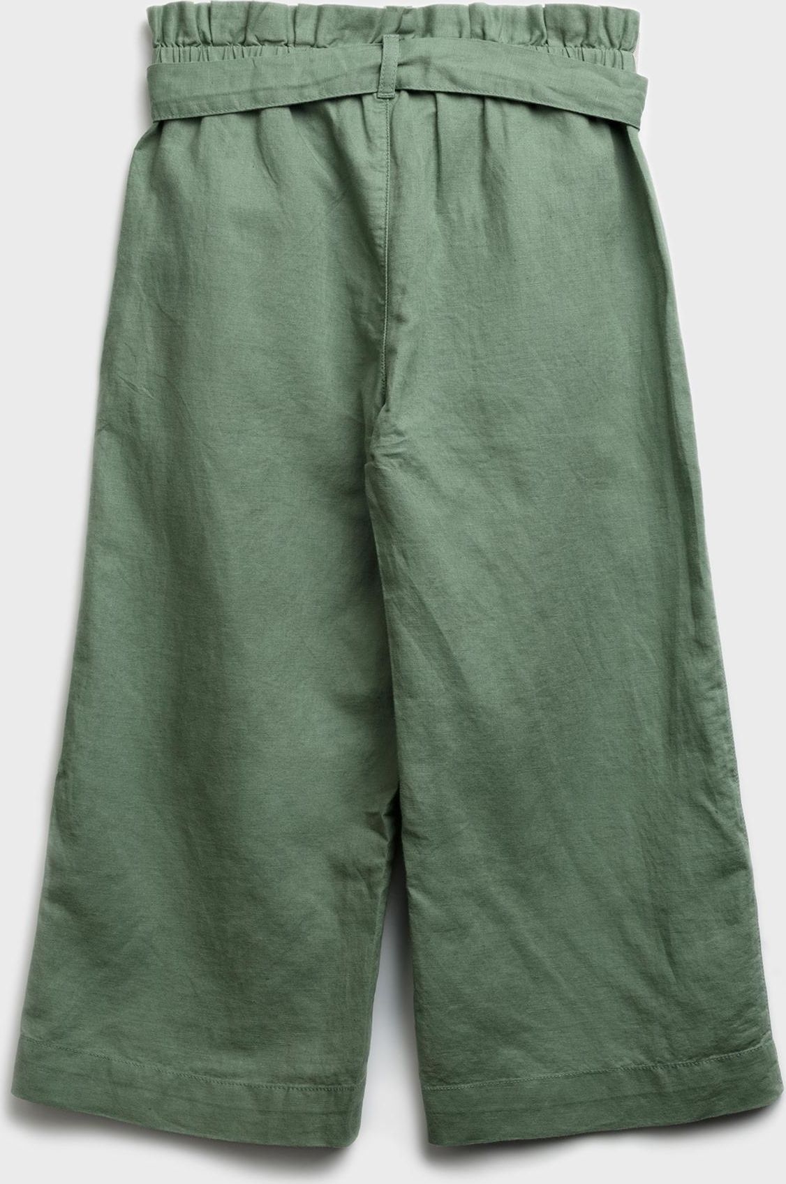 GAP Belted Kalhoty dětské Zelená - 98-110 - obrázek 2