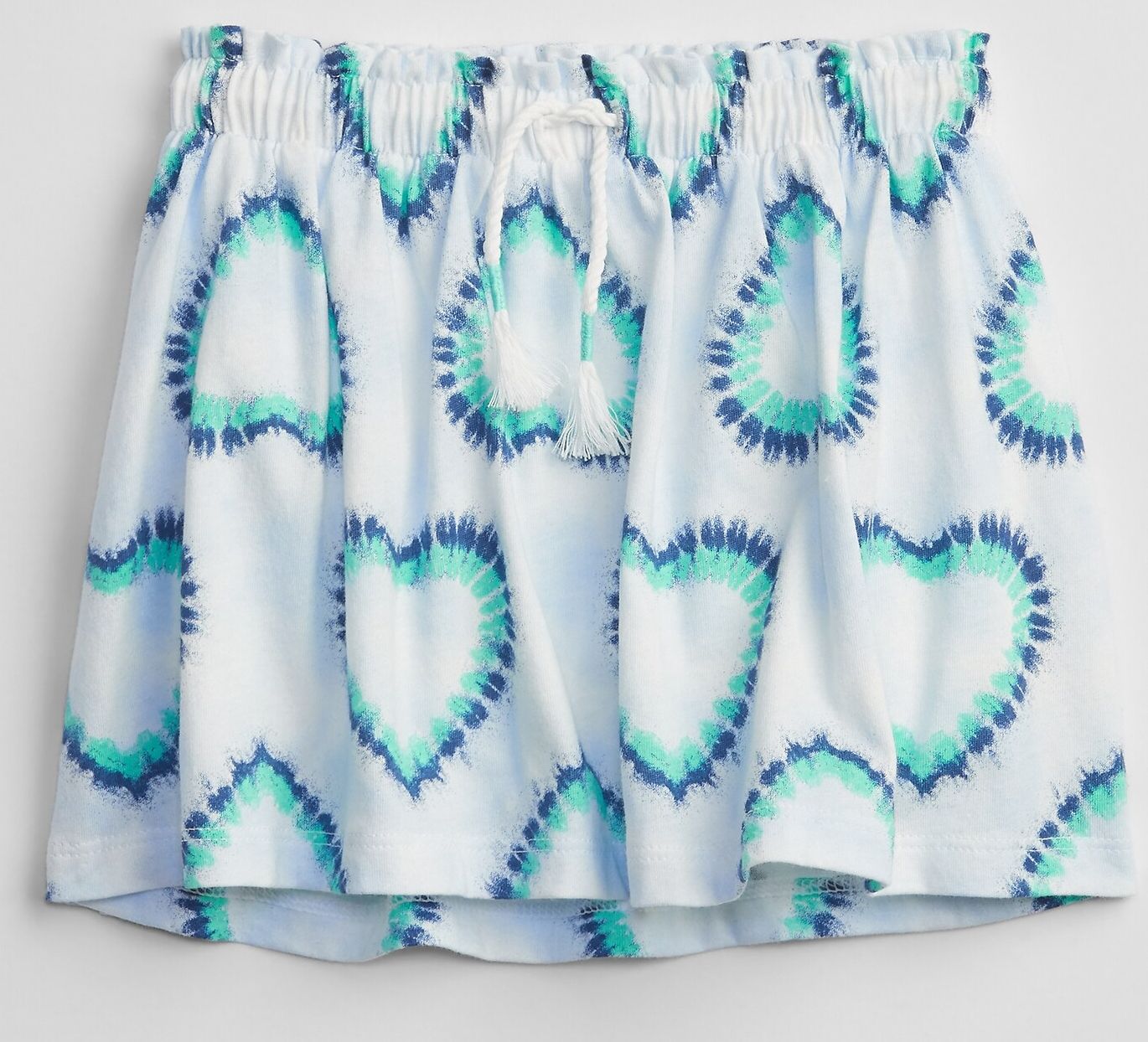 Modrá holčičí dětská sukně print knit skorts GAP - 92 - obrázek 1