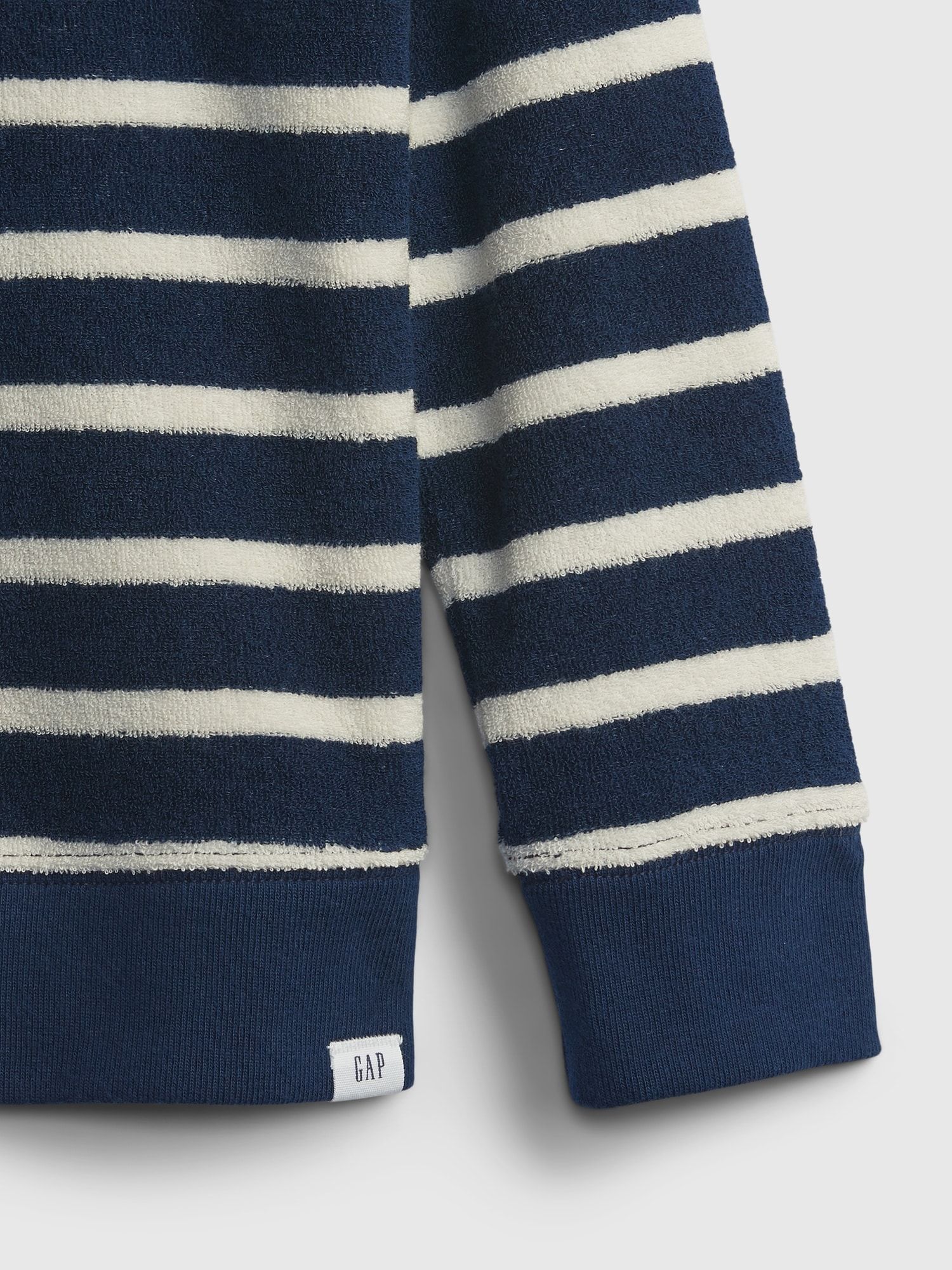 Modrá klučičí dětská mikina crewneck sweatshirt - 92 - obrázek 3