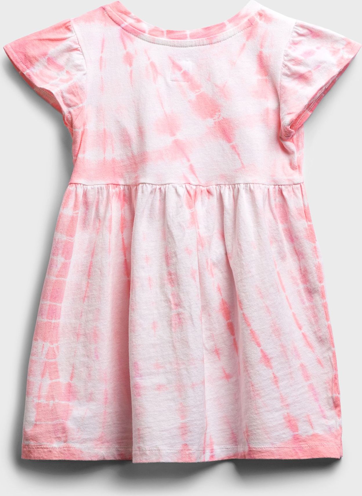 Růžové holčičí dětské šaty GAP Logo dress - 80-86 - obrázek 2