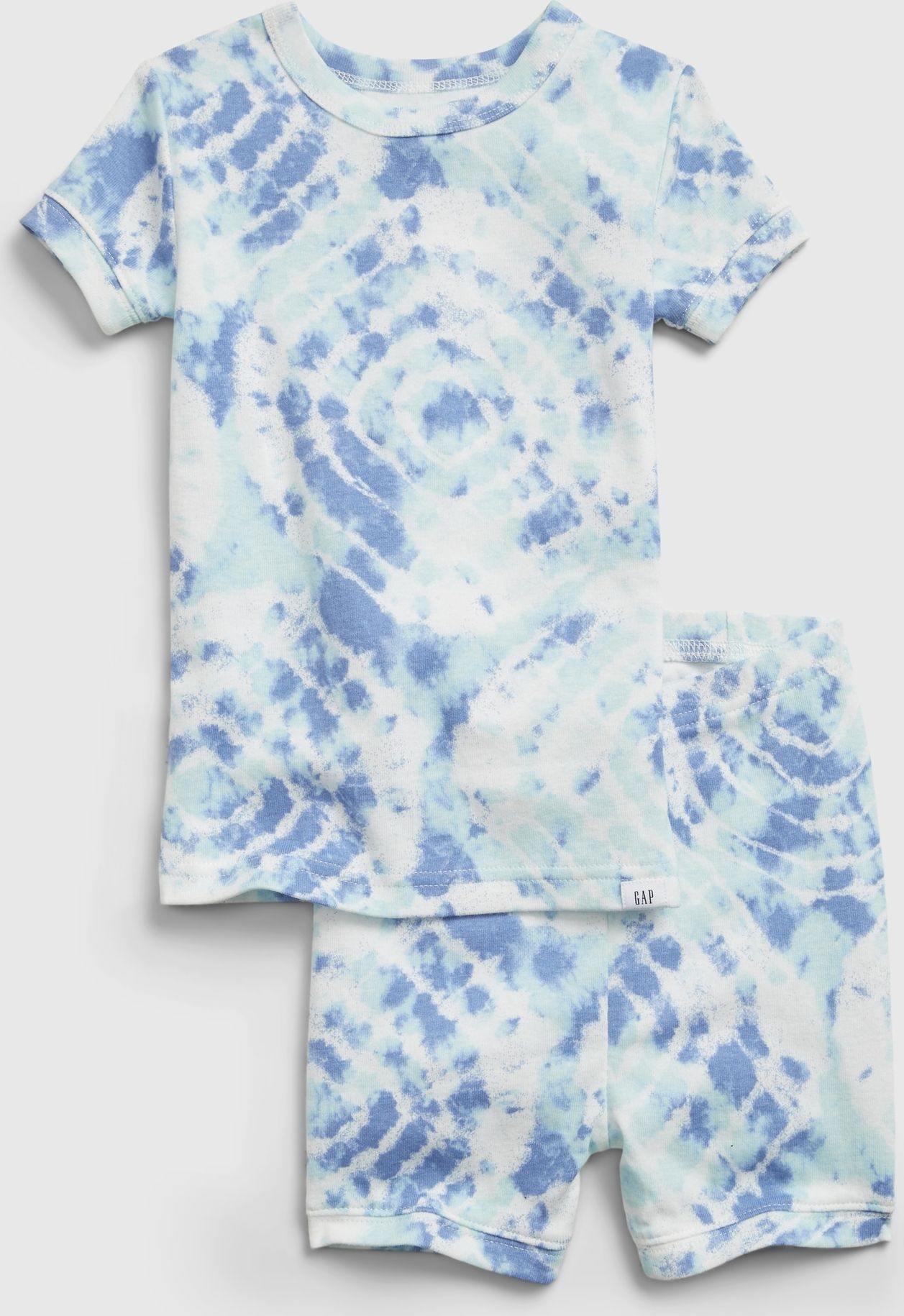 Modré klučičí dětské pyžamo organic cotton tie-dye pj set - 98 - obrázek 1