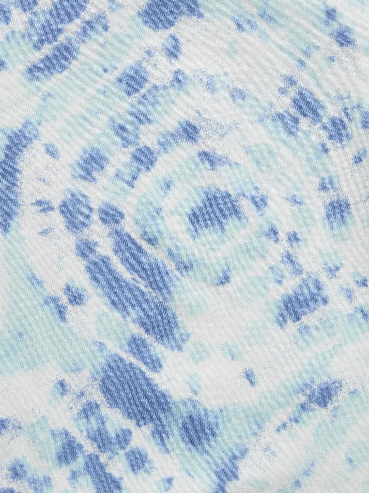 Modré klučičí dětské pyžamo organic cotton tie-dye pj set - 98 - obrázek 2