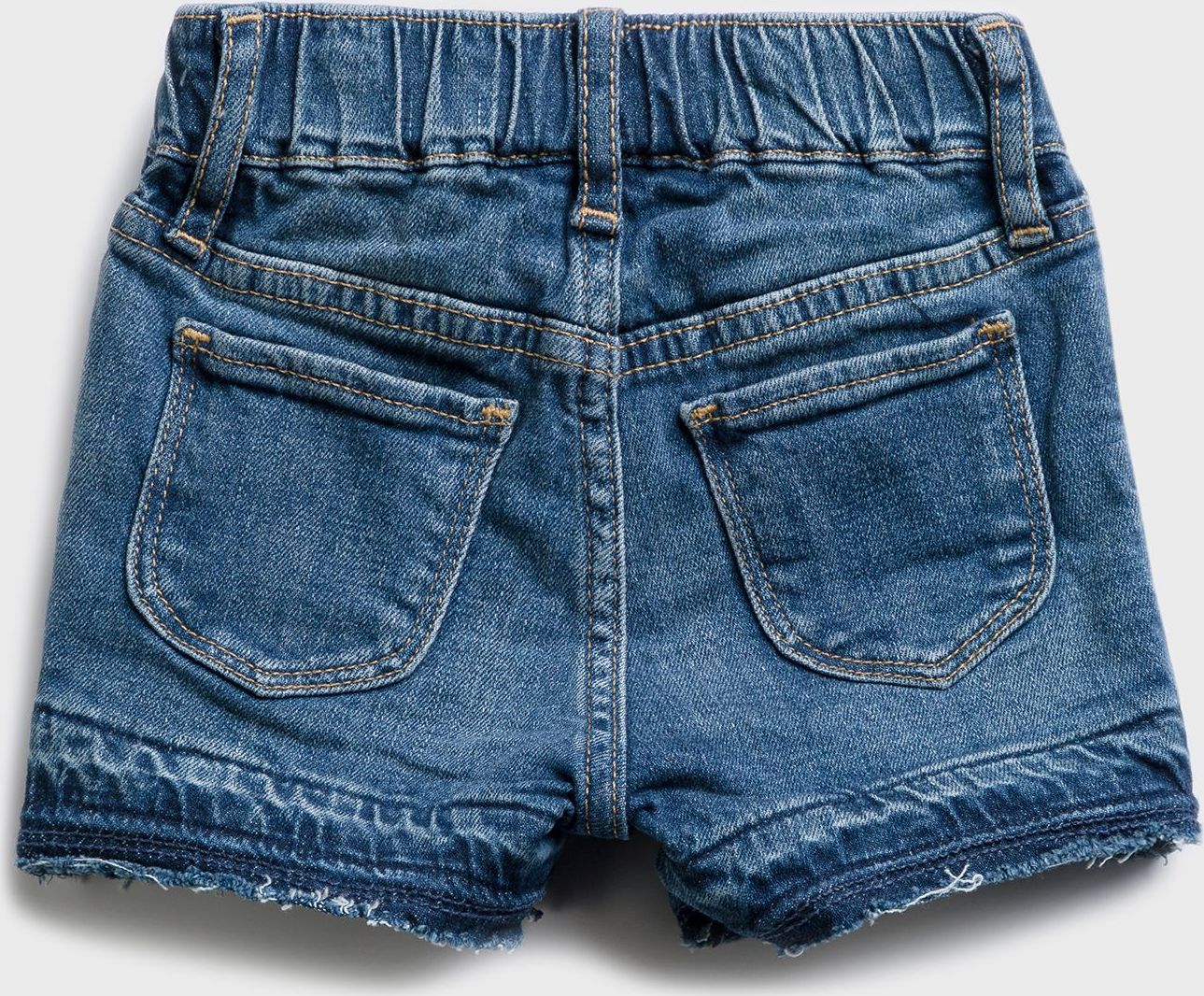 Modré holčičí dětské džínové kraťasy pitch shorts - 80-86 - obrázek 2
