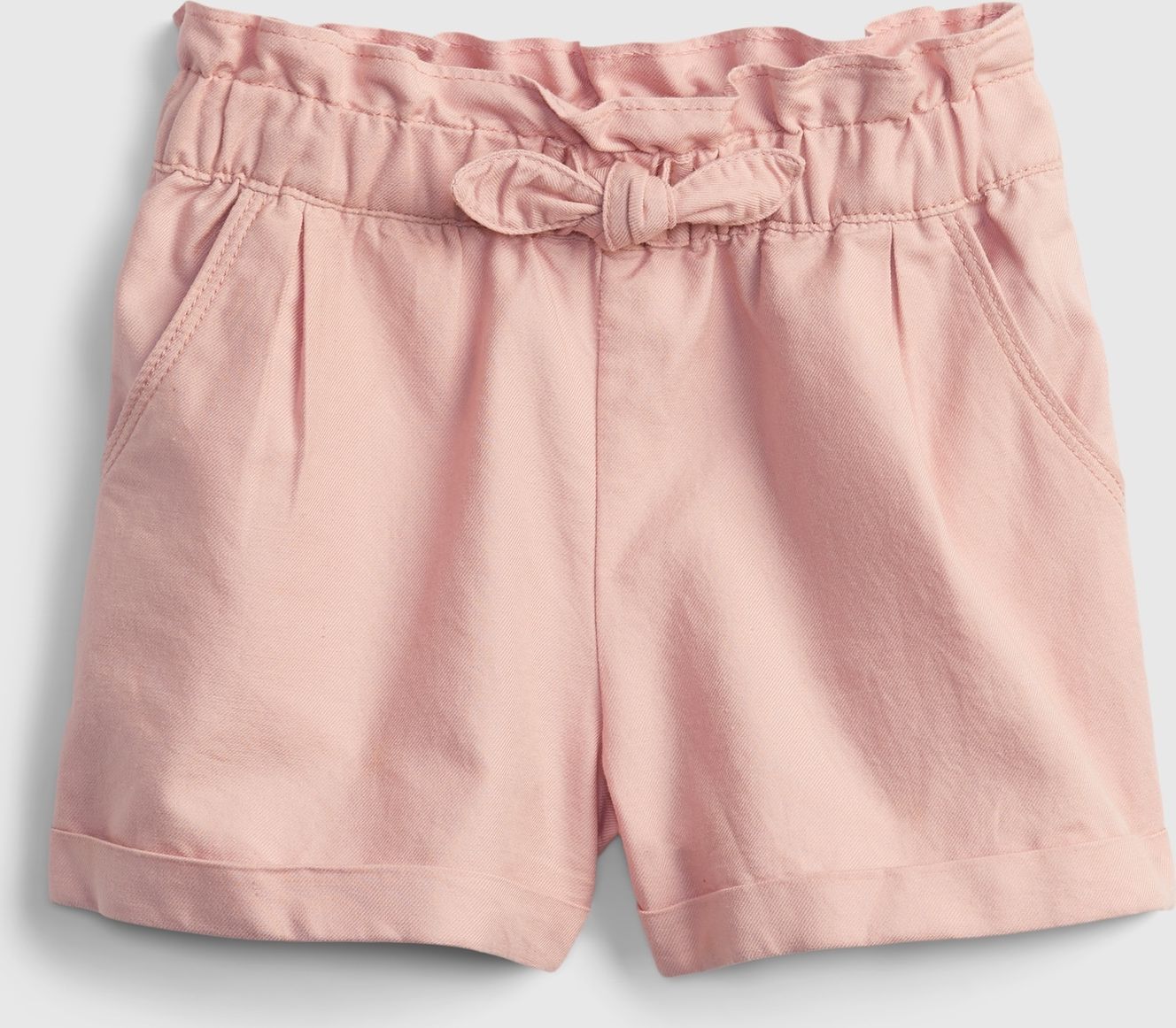 Růžové holčičí dětské kraťasy utility shorts - 80-86 - obrázek 1