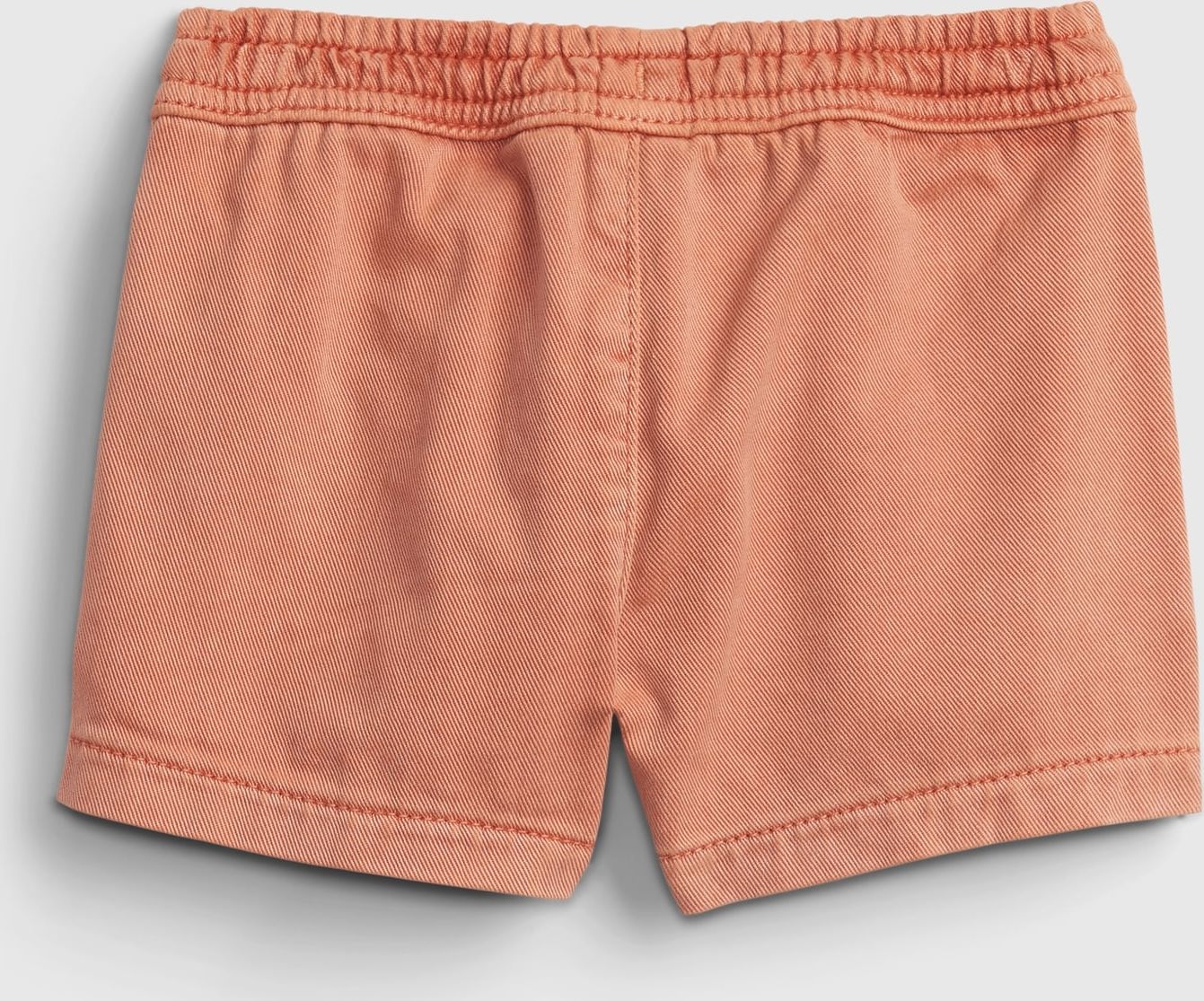 Oranžové holčičí dětské kraťasy pull-on shorts - 80-86 - obrázek 2