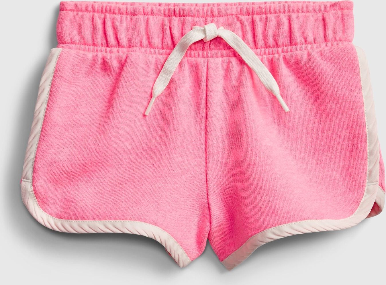 Růžové holčičí dětské kraťasy recycled pull-on shorts - 80-86 - obrázek 1
