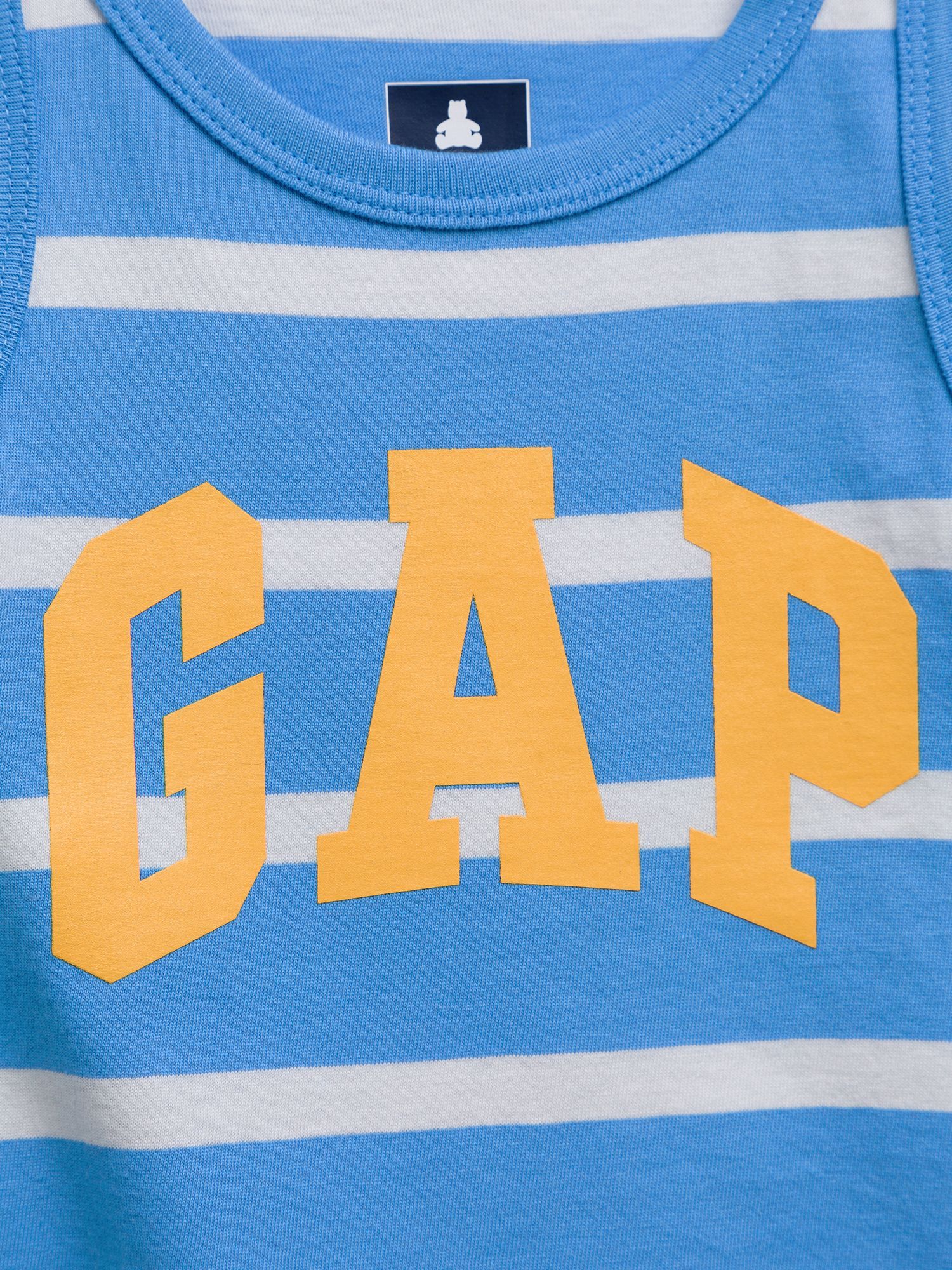 Dětské tílko GAP Logo tank Modrá - 18-24M - obrázek 3