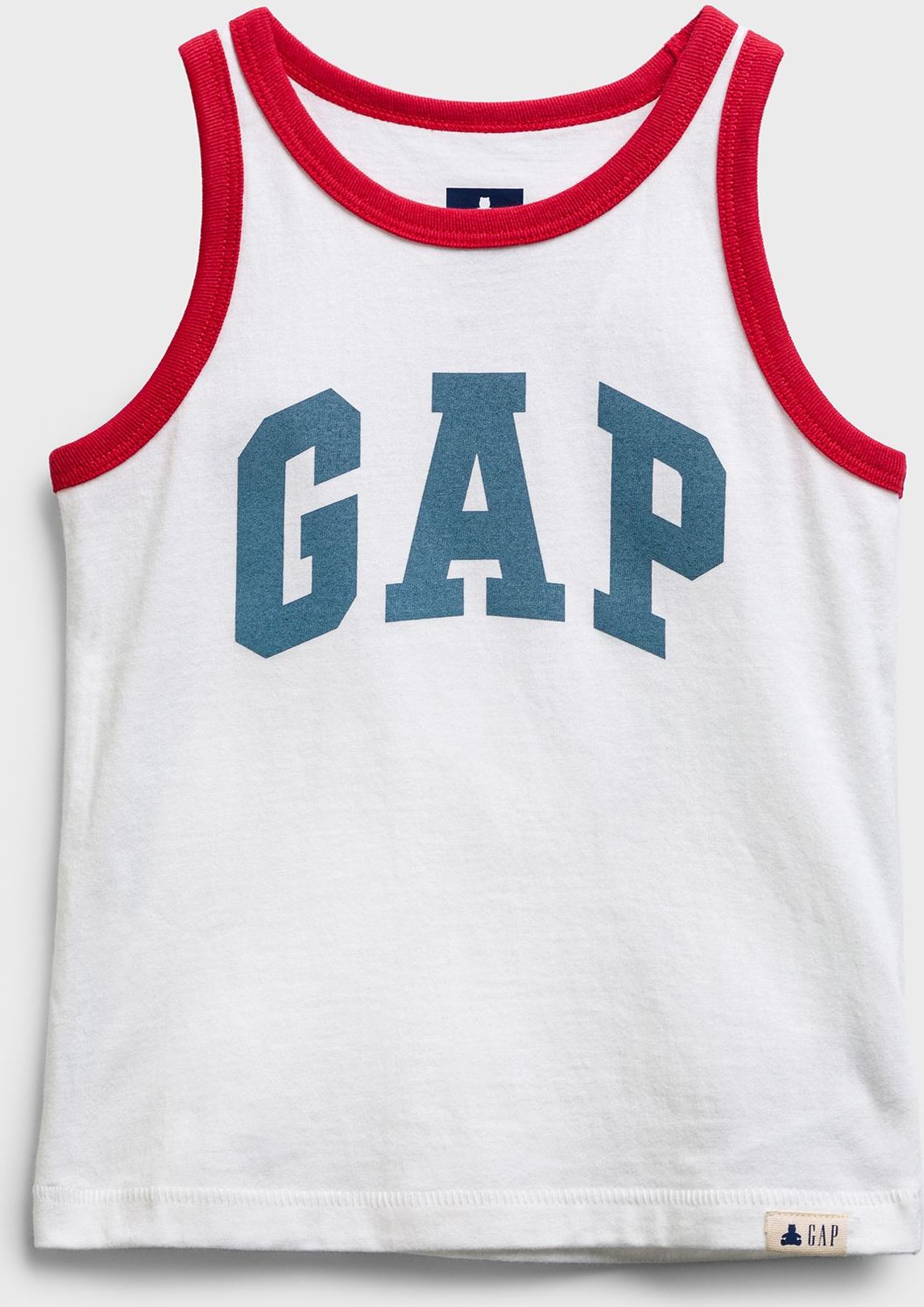 GAP Logo Tílko dětské Bílá - 12-18M - obrázek 1
