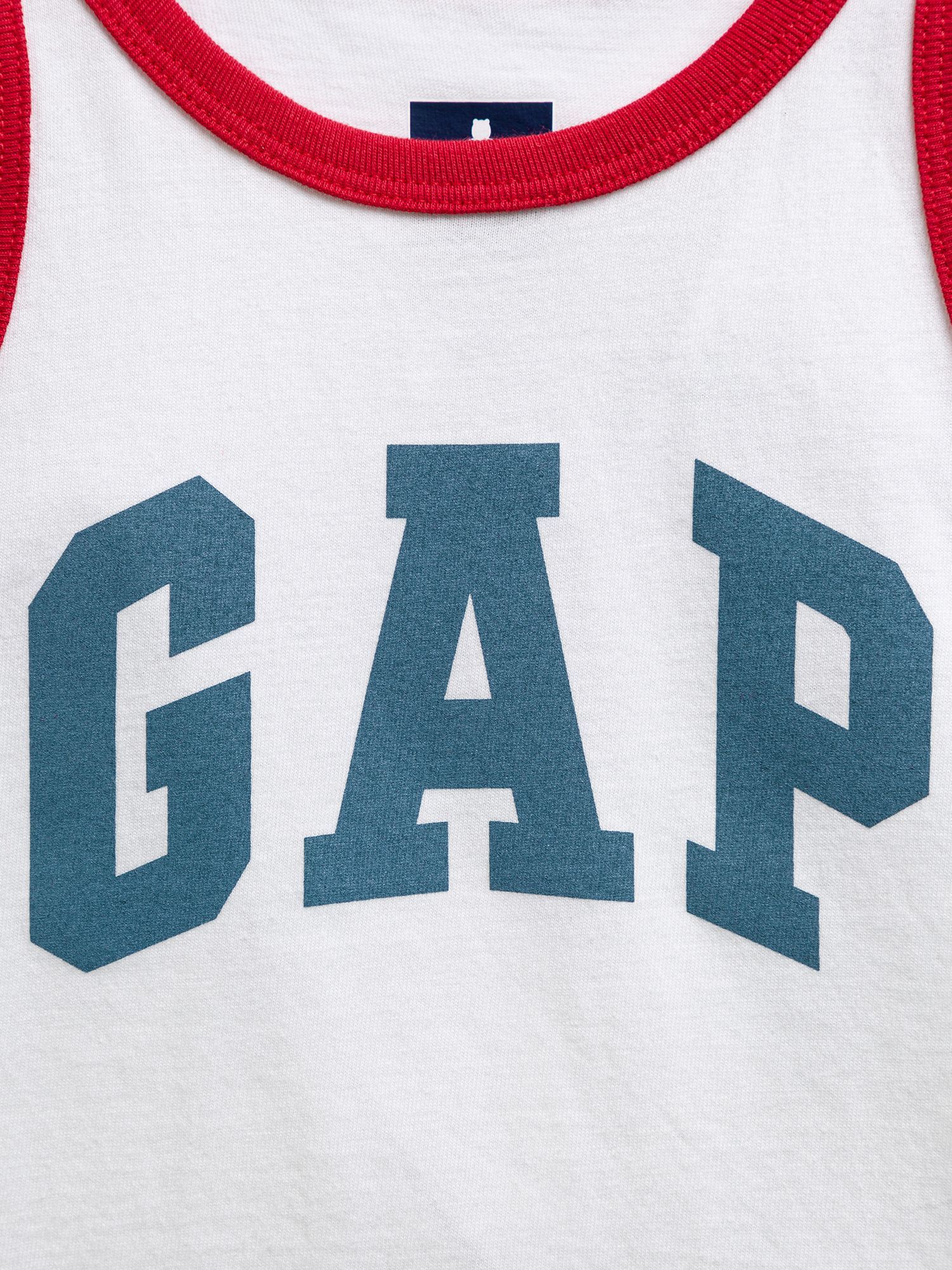 GAP Logo Tílko dětské Bílá - 12-18M - obrázek 3