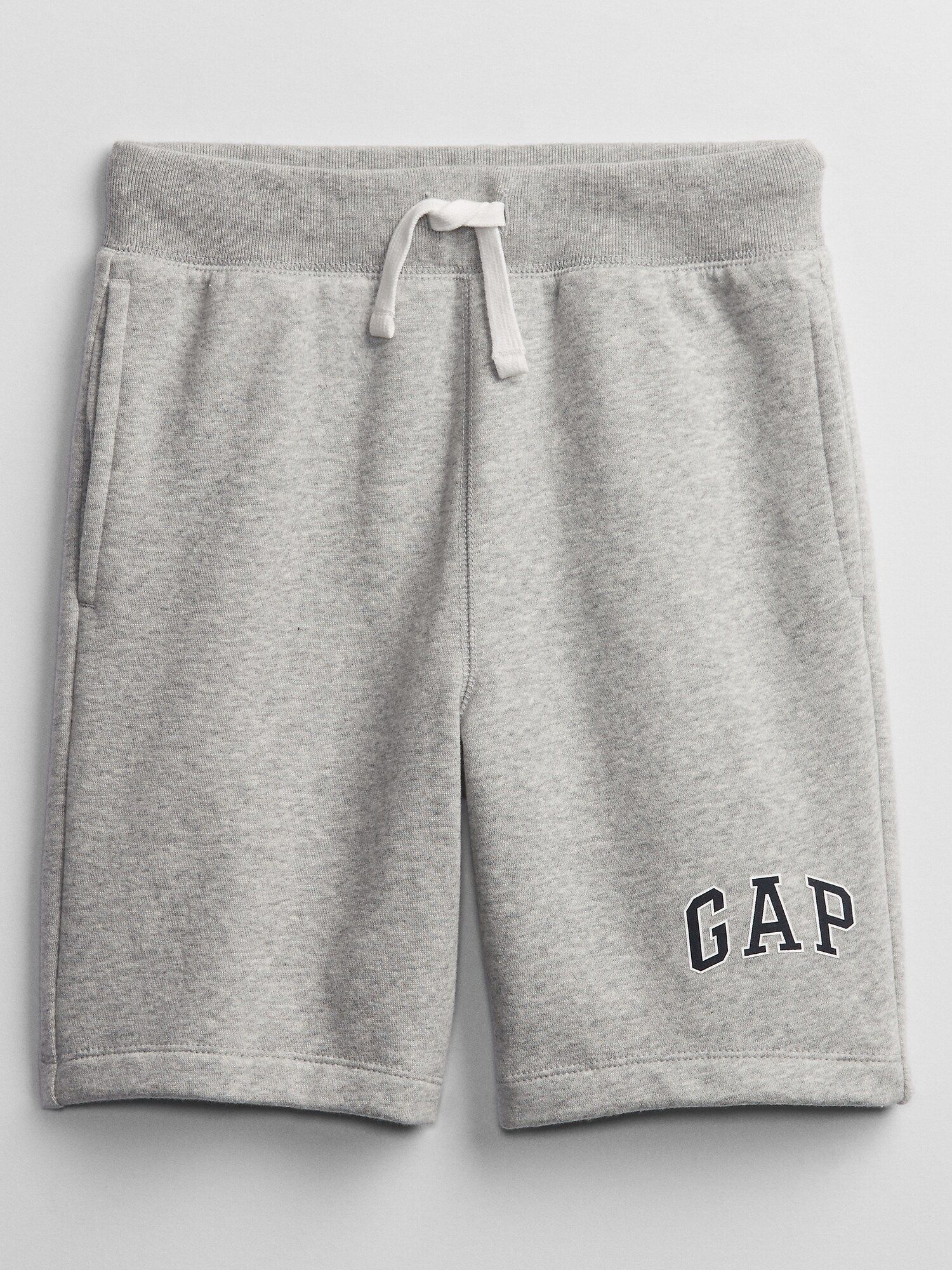 Dětské kraťasy GAP Logo pull-on shorts Šedá - XS - obrázek 1