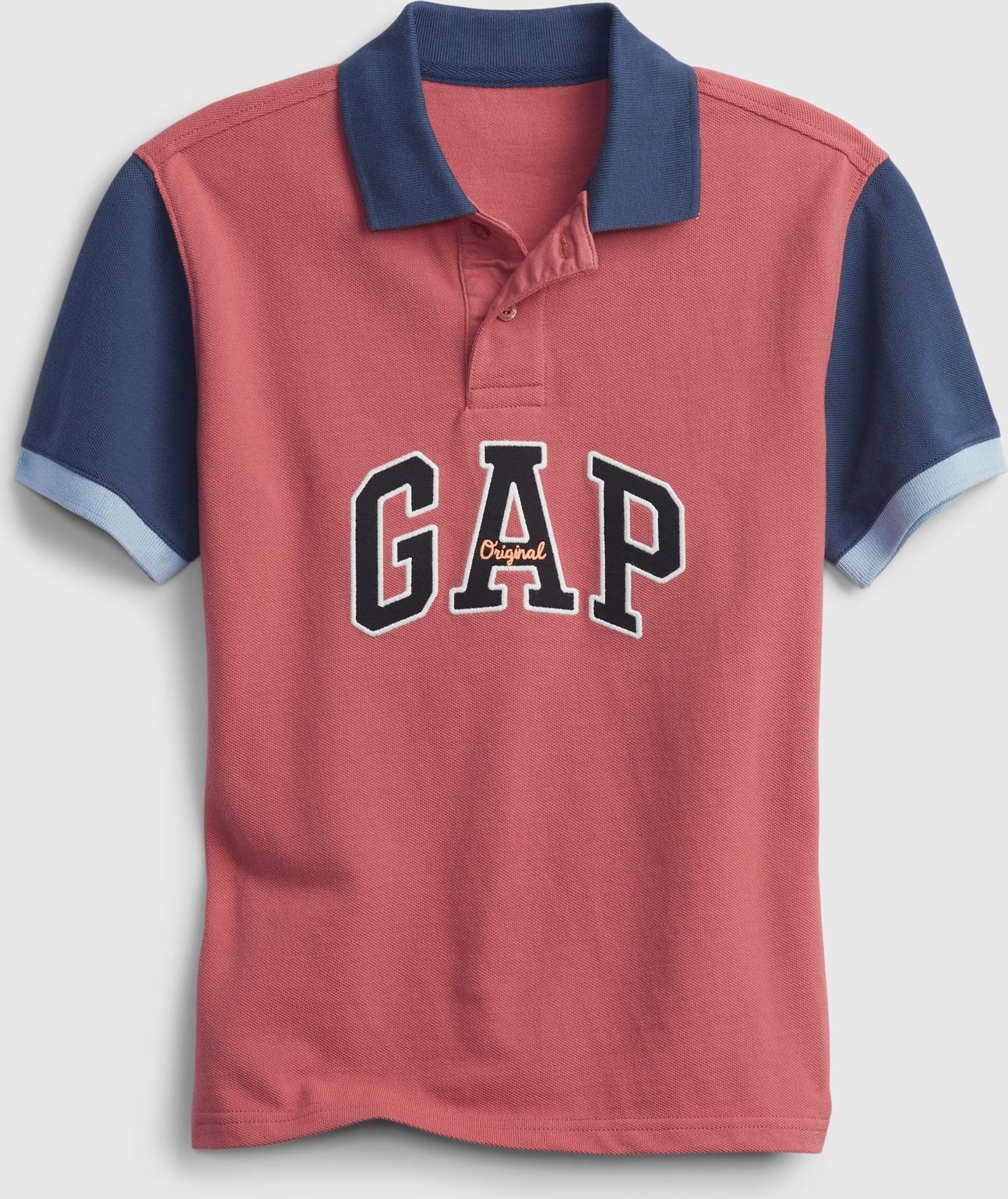 GAP Polo triko dětské Červená - S - obrázek 1