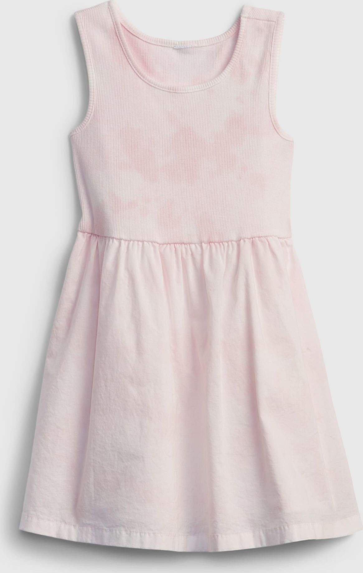 Dětské šaty mix-media tank dress Růžová - 2YRS - obrázek 1