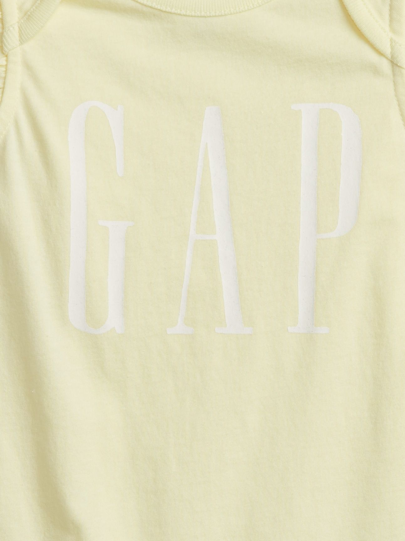 GAP Body dětské Žlutá - 0-3M - obrázek 3
