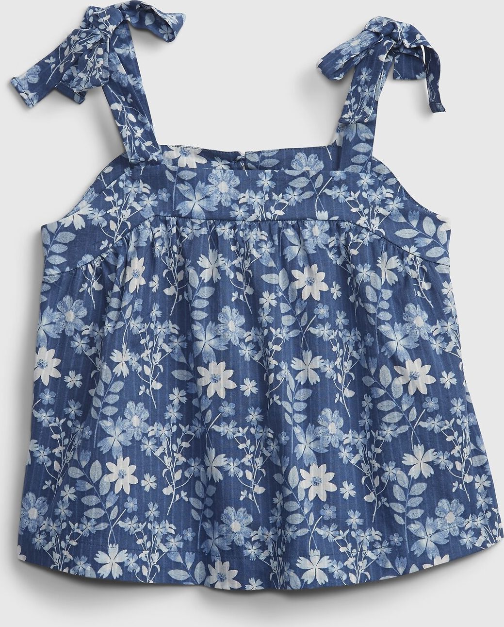 Dětský top floral Modrá - S - obrázek 1