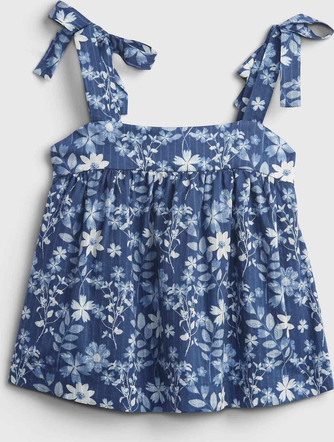 GAP Floral Top dětský Modrá - 3YRS - obrázek 1