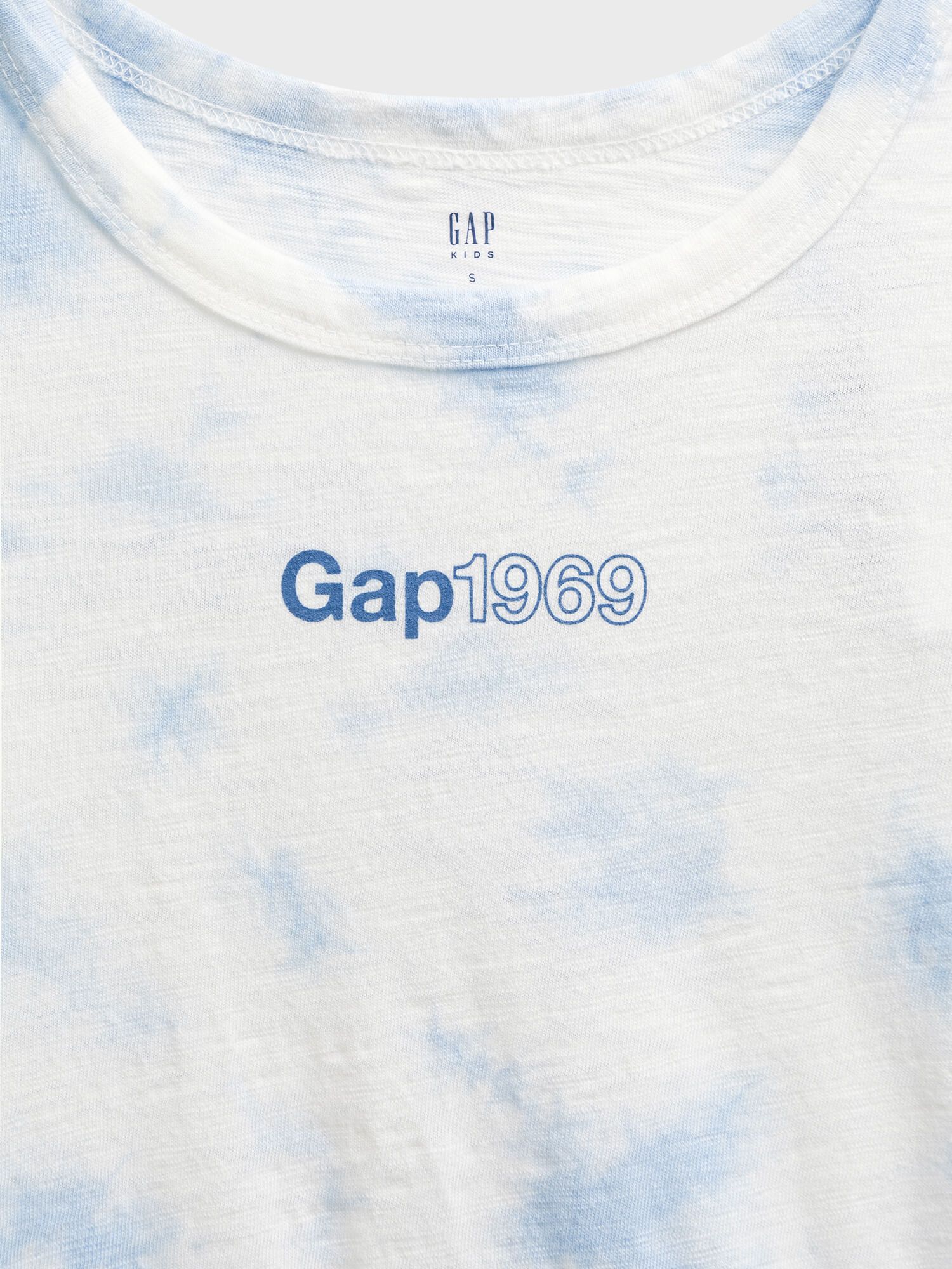 GAP Logo Šaty dětské Bílá - XS - obrázek 3