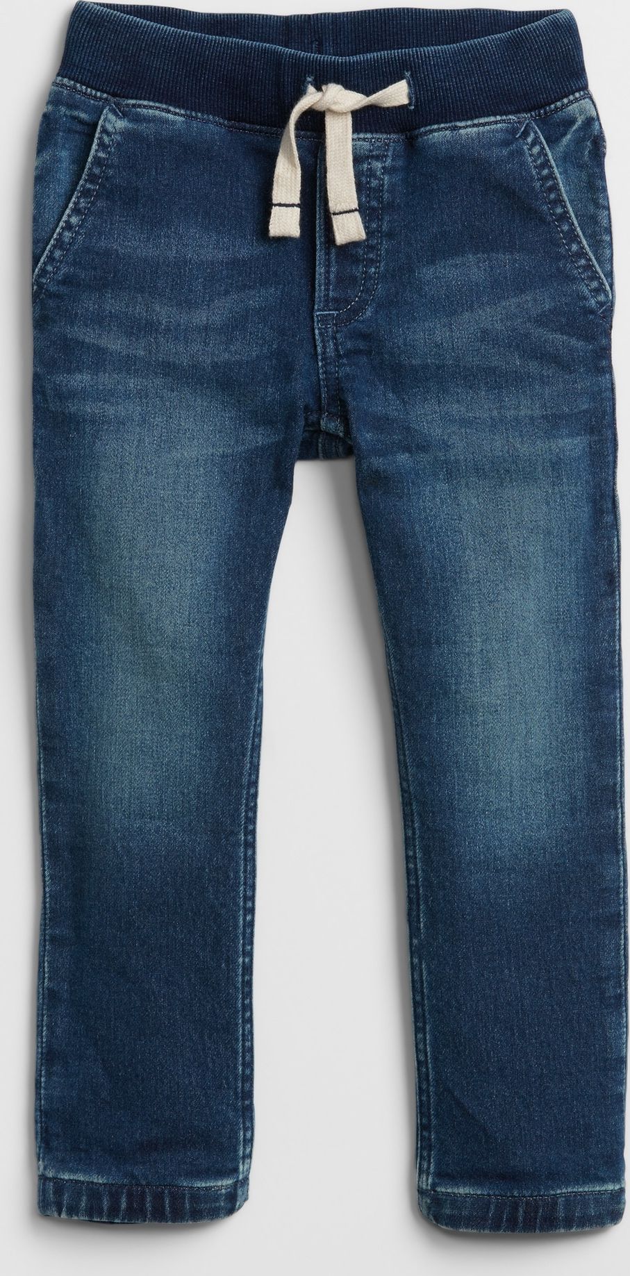 Dětské džíny jogger pull-on denim with stretch Modrá - 3YRS - obrázek 1