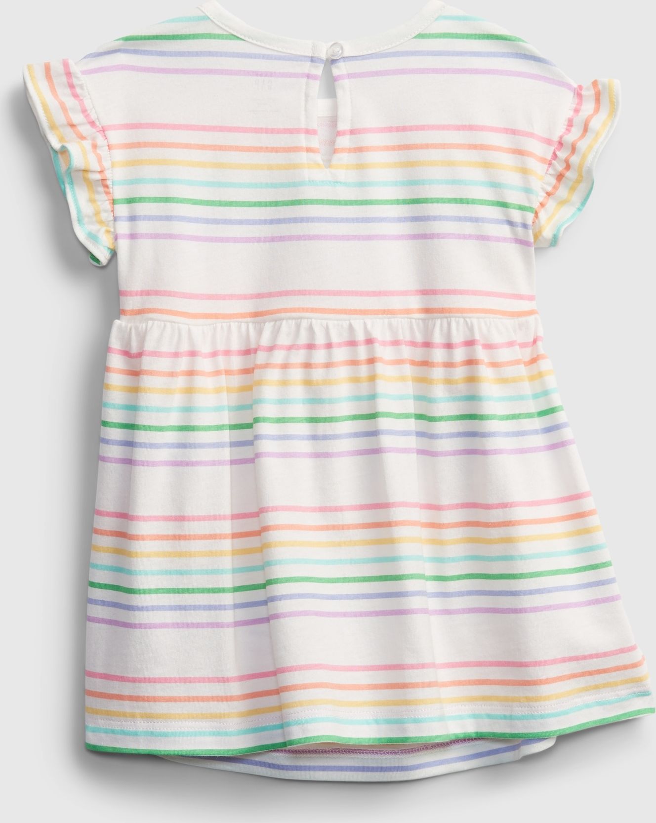 Baby šaty GAP Logo arch dress Barevná - 0-3M - obrázek 2