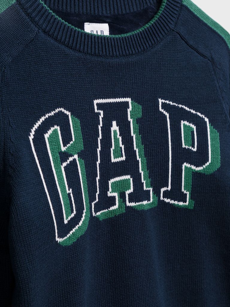 Svetr GAP logo Modrá - S - obrázek 3