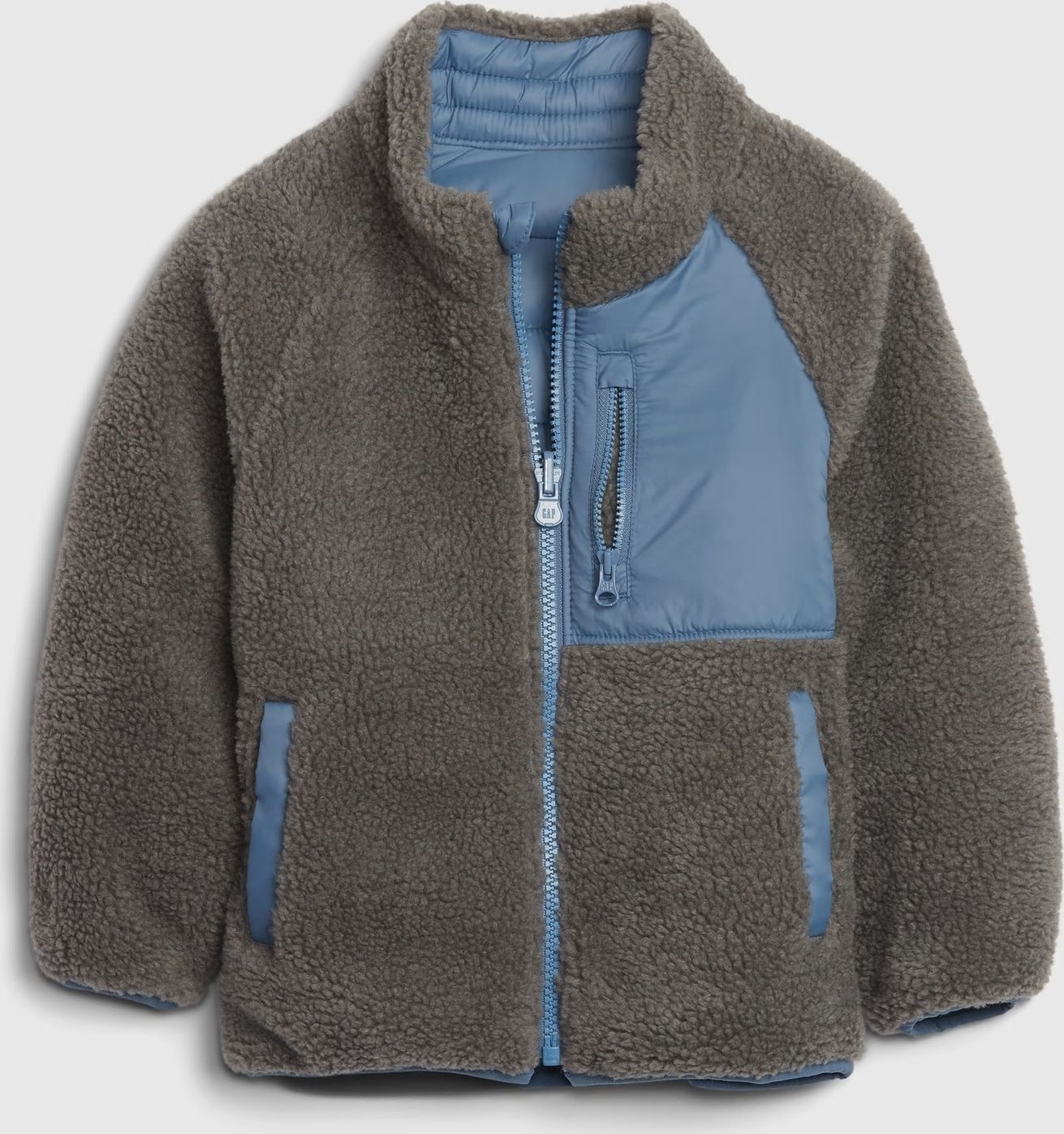 Bunda GAP Puffer Šedá - 2YRS - obrázek 1