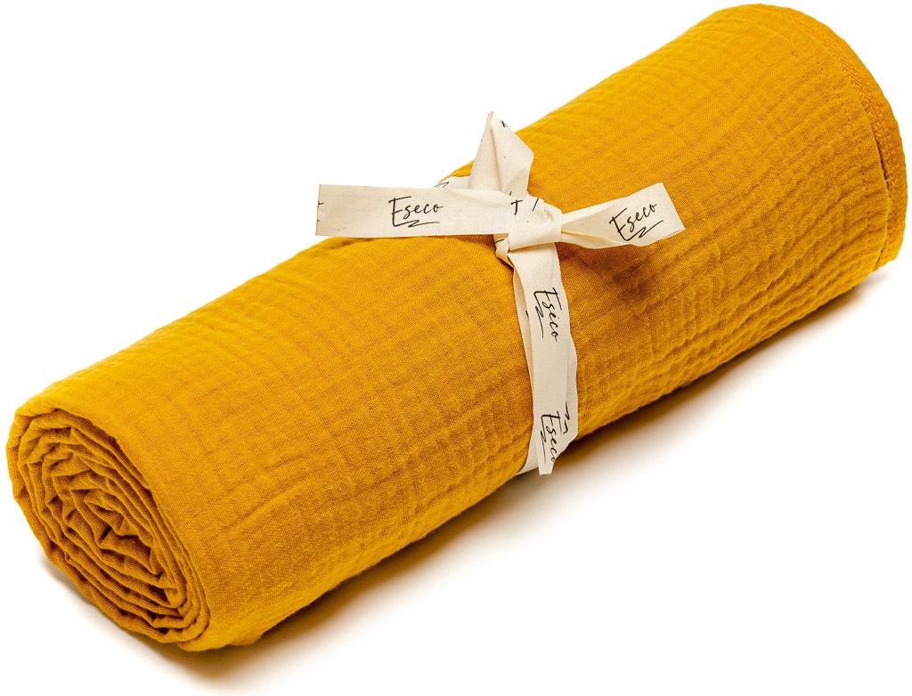 ESECO Mušelínová osuška 1 ks mustard - obrázek 1