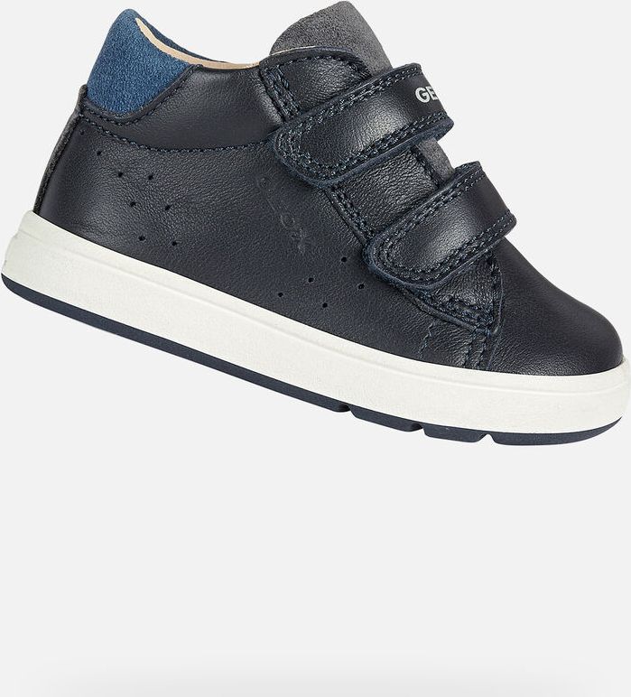 GEOX dětské boty pro první krůčky BIGLIA modré - B044DD - 4002 Velikost: 21 - obrázek 1