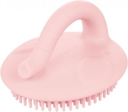 Canpol Babies Silikonový koupelový kartáč, růžový - obrázek 1
