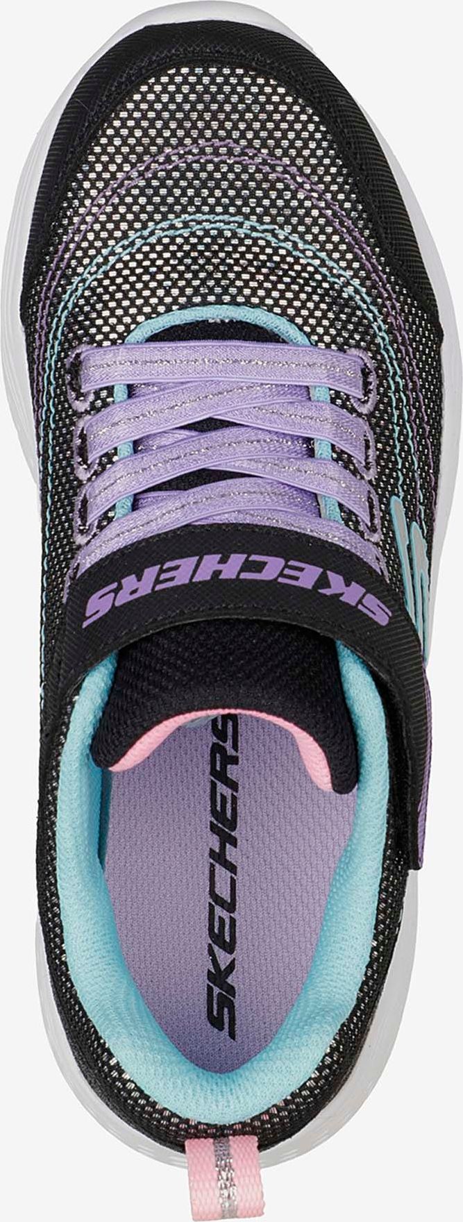 Fialovo-černé holčičí tenisky Skechers - 27 - obrázek 4