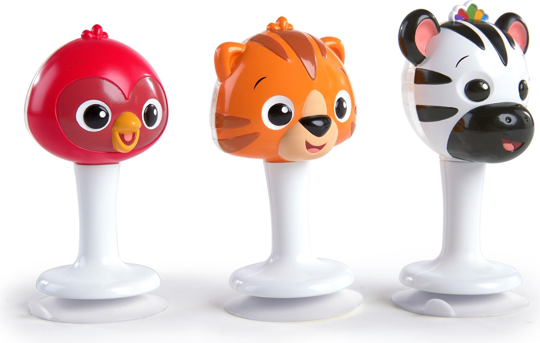 BABY EINSTEIN Chrastíci set 3 ks s přísavkami Rattle & Jingle Trio - obrázek 1