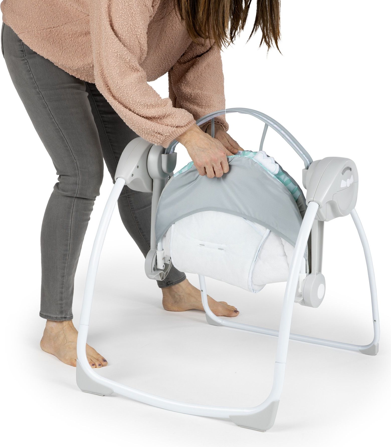 INGENUITY Houpačka skládací Ity Goji 0m +, do 9kg - obrázek 2