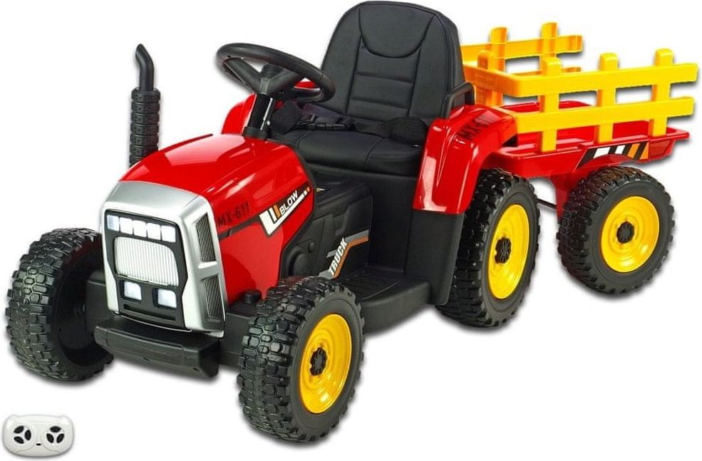 Eljet Dětské elektrické auto John Deere Tractor Lite - červená - obrázek 1