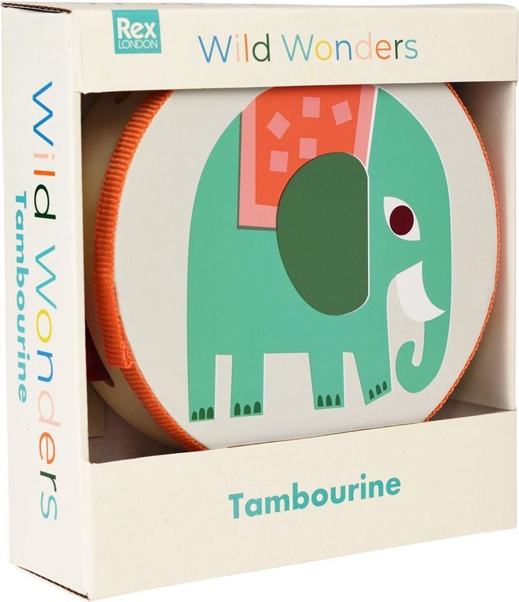Rex London Tamburína Slon Wild Wonders - obrázek 4