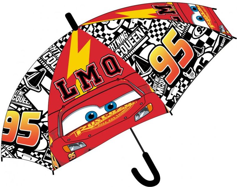E plus M · Dětský / chlapecký vystřelovací deštník Auta - Cars - motiv Lightning McQueen 95 - obrázek 1