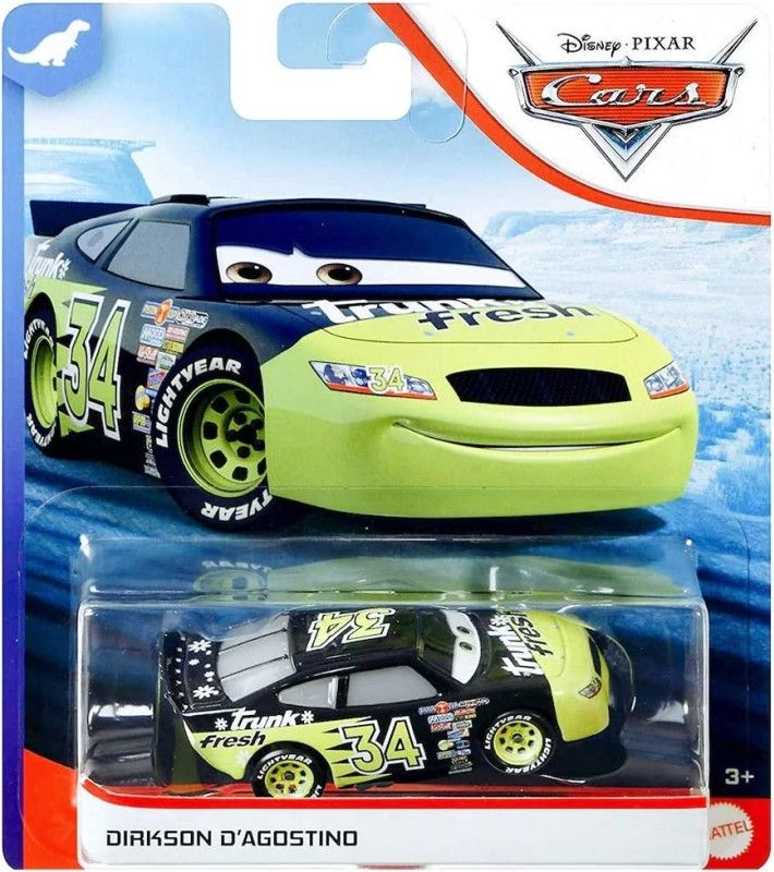 Mattel CARS (Auta) - Dirkson D'Agostino - obrázek 1