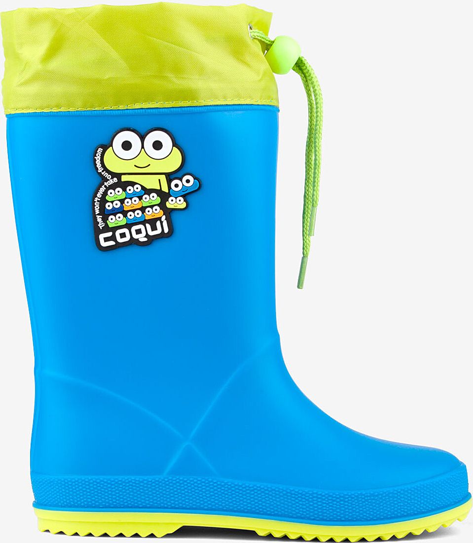 Dětské holínky Coqui Rainy Collar Frog Velikost: 26 - obrázek 1