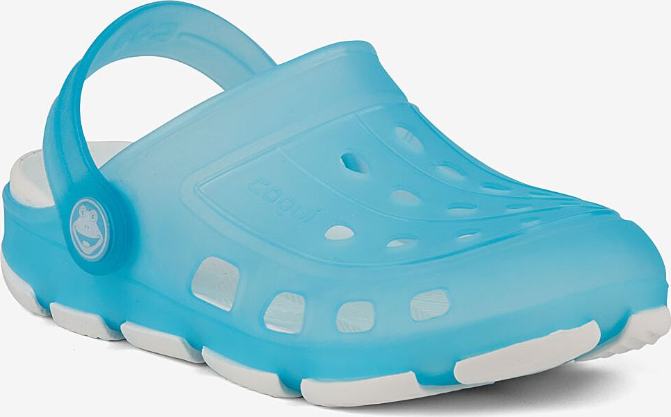 Coqui Jumper Fluo Turquoise/White Velikost: 26-27 - obrázek 1