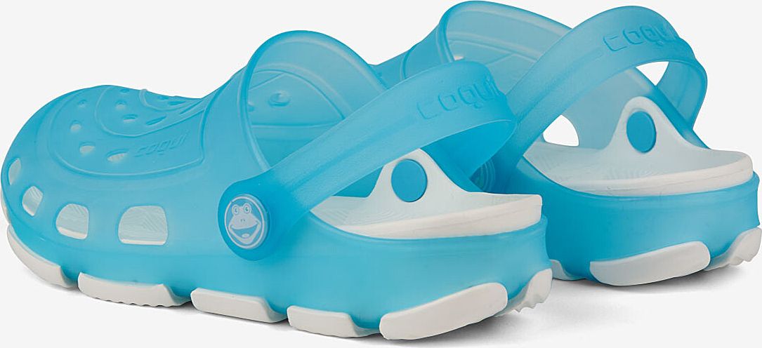 Coqui Jumper Fluo Turquoise/White Velikost: 26-27 - obrázek 3