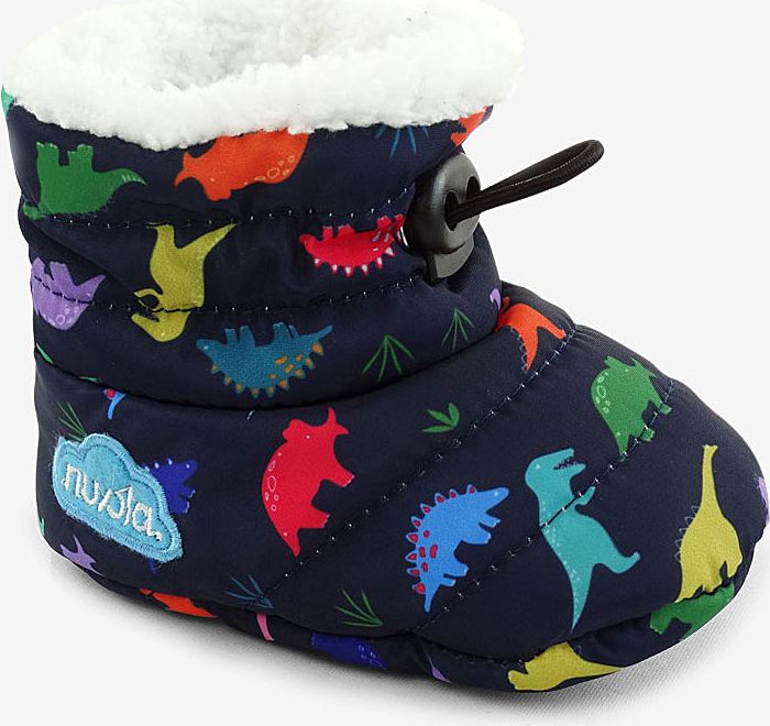 Zateplené capáčky Nuvola Baby Dino Navy Velikost: M - obrázek 2