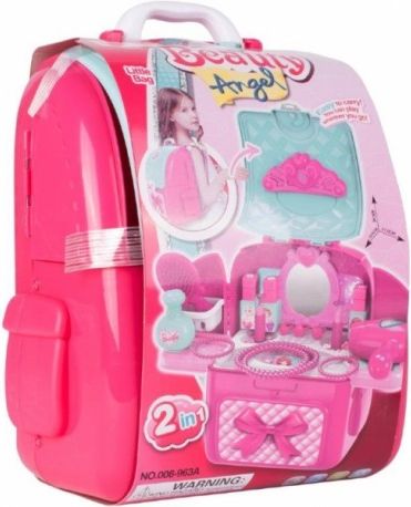 Tulimi Dětská toaletní sada v baťůžku Beauty Angel - růžový - obrázek 1