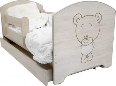 Dětská postel Medvídek - barva Dub Sonoma + matrace zdarma - obrázek 1