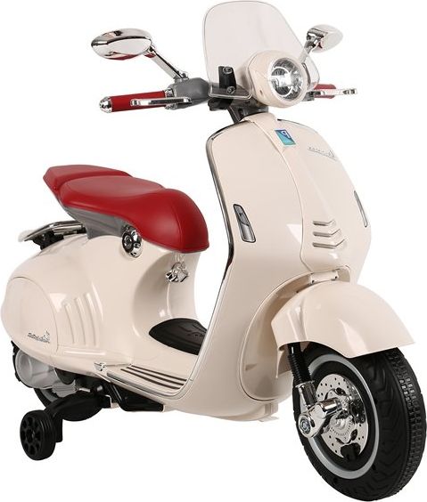 Dětská elektrická motorka Vespa GTS 300 - modrá - obrázek 6