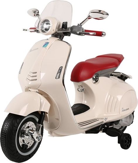 Dětská elektrická motorka Vespa GTS 300 - modrá - obrázek 7