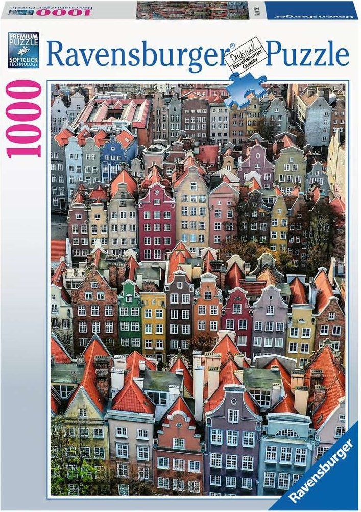 RAVENSBURGER Puzzle Gdaňsk, Polsko 1000 dílků - obrázek 2
