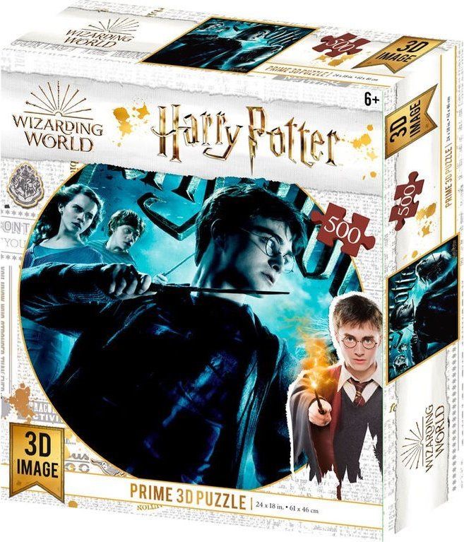 PRIME 3D Puzzle Harry Potter: Nebelvír 3D 500 dílků - obrázek 1