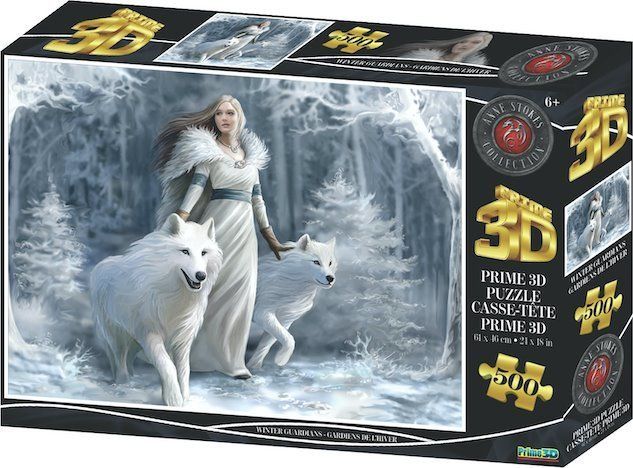 PRIME 3D Puzzle Zimní strážci 3D 500 dílků - obrázek 1